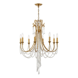 Arcadia Eight Light Chandelier (ARC-1908-GA-CL-MWP)