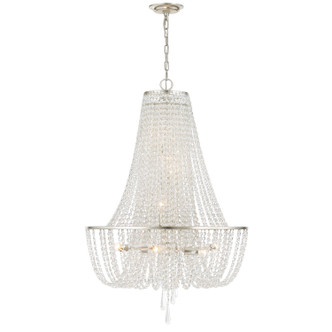 Arcadia Nine Light Chandelier (ARC-1917-SA-CL-MWP)