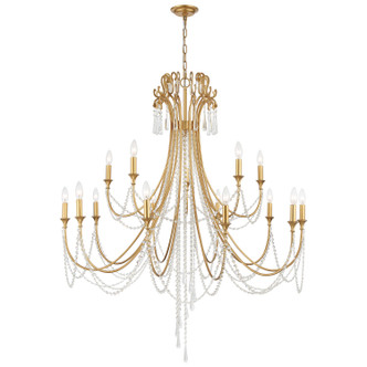 Arcadia 15 Light Chandelier (ARC-1919-GA-CL-MWP)