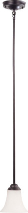 Nuvo Lighting - 60-1851 - One Light Mini Pendant - Dupont - Dark Chocolate Bronze