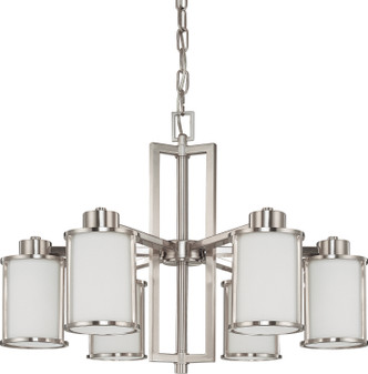 Nuvo Lighting - 60-2853 - Six Light Chandelier - Odeon - Brushed Nickel