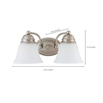 Empire Two Light Vanity (60-3265)