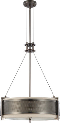 Nuvo Lighting - 60-4433 - Four Light Pendant - Diesel - Hazel Bronze