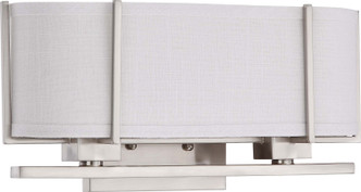 Nuvo Lighting - 60-4464 - Two Light Wall Sconce - Portia - Brushed Nickel