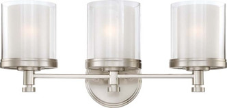 Nuvo Lighting - 60-4643 - Three Light Vanity - Decker - Brushed Nickel