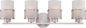 Nuvo Lighting - 60-4684 - Four Light Vanity - Fusion - Brushed Nickel
