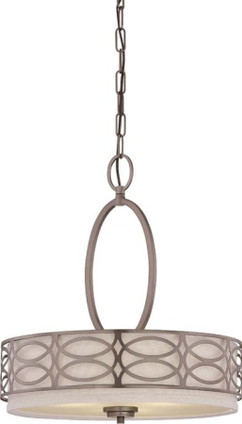 Nuvo Lighting - 60-4720 - Three Light Pendant - Harlow - Hazel Bronze