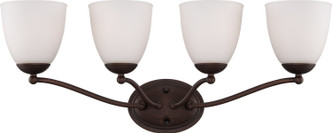 Nuvo Lighting - 60-5134 - Four Light Vanity - Patton - Prairie Bronze