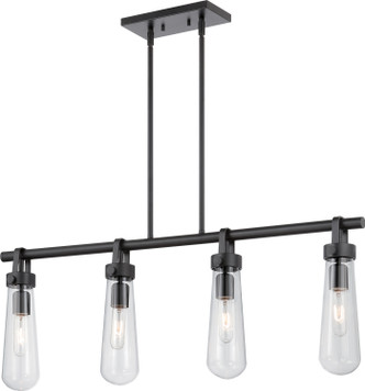 Nuvo Lighting - 60-5365 - Four Light Pendant - Beaker - Aged Bronze