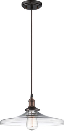 Nuvo Lighting - 60-5507 - One Light Pendant - Vintage - Rustic Bronze