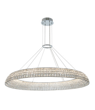 Allegri - 037558-010-FR001 - LED Pendant - Nuvole - Chrome