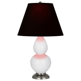 Robert Abbey - DY12K - One Light Accent Lamp - Small Double Gourd - Daisy Glazed Ceramic w/Antique Silver