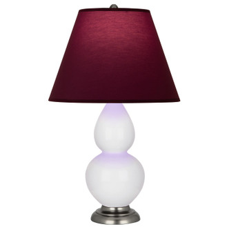 Robert Abbey - DY12P - One Light Accent Lamp - Small Double Gourd - Daisy Glazed Ceramic w/Antique Silver