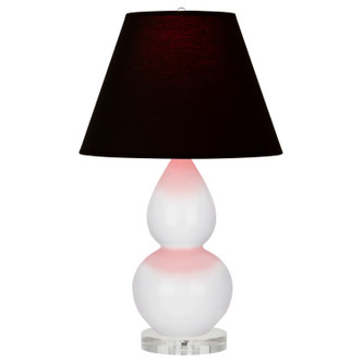 Robert Abbey - DY13K - One Light Accent Lamp - Small Double Gourd - Daisy Glazed Ceramic w/Lucite