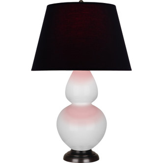 Robert Abbey - DY21K - One Light Table Lamp - Double Gourd - Daisy Glazed Ceramic w/Deep Patina Bronze