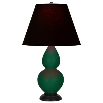 Robert Abbey - JU11K - One Light Accent Lamp - Small Double Gourd - Jungle Glazed Ceramic w/Deep Patina Bronze