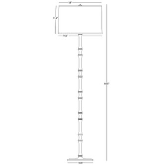 Kane One Light Floor Lamp (MB74MMB)