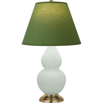 Robert Abbey - MCL50G - One Light Accent Lamp - Small Double Gourd - Matte Celadon Glazed Ceramic w/Antique Natural Brass