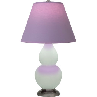 Robert Abbey - MCL52L - One Light Accent Lamp - Small Double Gourd - Matte Celadon Glazed Ceramic w/Antique Silver