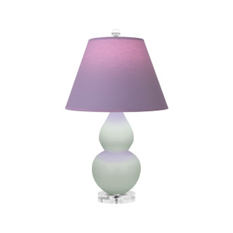 Robert Abbey - MCL53L - One Light Accent Lamp - Small Double Gourd - Matte Celadon Glazed Ceramic w/Lucite