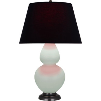 Robert Abbey - MCL57K - One Light Table Lamp - Double Gourd - Matte Celadon Glazed Ceramic w/Deep Patina Bronze
