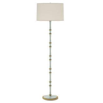 Robert Abbey - MCL73 - One Light Floor Lamp - Kane - Matte Celadon w/Modern Brass