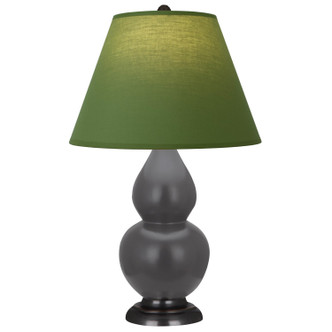 Robert Abbey - MCR51G - One Light Accent Lamp - Small Double Gourd - Matte Ash Glazed Ceramic w/Deep Patina Bronze