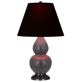 Robert Abbey - MCR51K - One Light Accent Lamp - Small Double Gourd - Matte Ash Glazed Ceramic w/Deep Patina Bronze