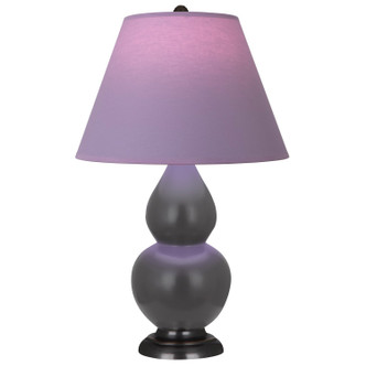 Robert Abbey - MCR51L - One Light Accent Lamp - Small Double Gourd - Matte Ash Glazed Ceramic w/Deep Patina Bronze