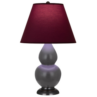 Robert Abbey - MCR51P - One Light Accent Lamp - Small Double Gourd - Matte Ash Glazed Ceramic w/Deep Patina Bronze