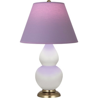 Robert Abbey - MDY10L - One Light Accent Lamp - Small Double Gourd - Matte Daisy Glazed Ceramic w/Antique Natural Brass