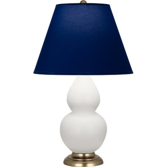 Robert Abbey - MDY10N - One Light Accent Lamp - Small Double Gourd - Matte Daisy Glazed Ceramic w/Antique Natural Brass