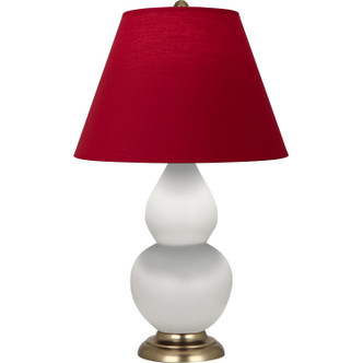 Robert Abbey - MDY10R - One Light Accent Lamp - Small Double Gourd - Matte Daisy Glazed Ceramic w/Antique Natural Brass