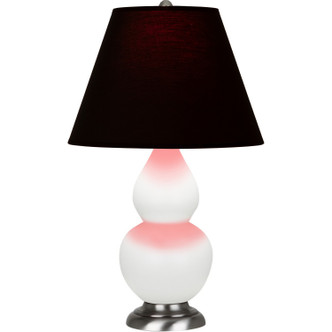 Robert Abbey - MDY12K - One Light Accent Lamp - Small Double Gourd - Matte Daisy Glazed Ceramic w/Antique Silver