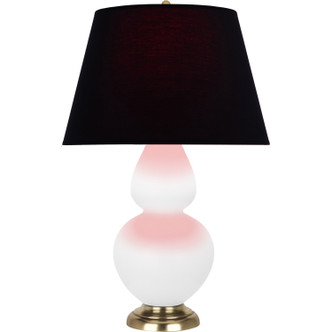 Robert Abbey - MDY20K - One Light Table Lamp - Double Gourd - Matte Daisy Glazed Ceramic w/Antique Natural Brass