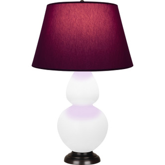 Robert Abbey - MDY21P - One Light Table Lamp - Double Gourd - Matte Daisy Glazed Ceramic w/Deep Patina Bronze