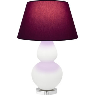 Robert Abbey - MDY23P - One Light Table Lamp - Double Gourd - Matte Daisy Glazed Ceramic w/Lucite