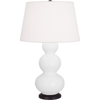 Robert Abbey - MDY41 - One Light Table Lamp - Triple Gourd - Matte Daisy Glazed Ceramic w/Deep Patina Bronze