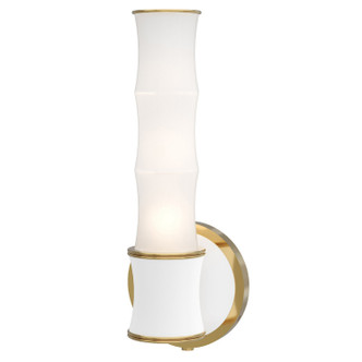 Robert Abbey - MDY68 - One Light Wall Sconce - Kane - Matte Daisy w/Modern Brass