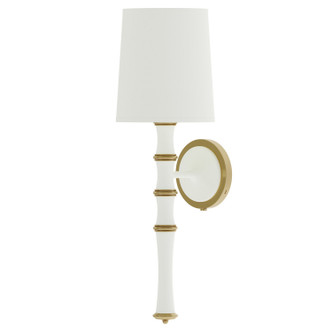 Robert Abbey - MDY87X - One Light Wall Sconce - Kane - Matte Daisy w/Modern Brass