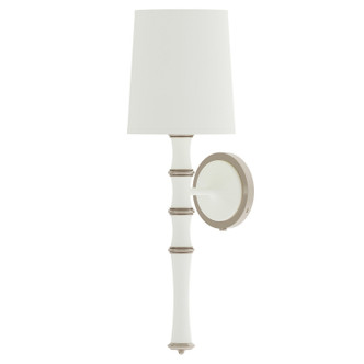 Robert Abbey - MDY88X - One Light Wall Sconce - Kane - Matte Daisy w/Polished Nickel