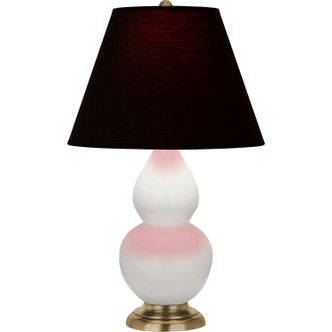 Robert Abbey - MLY50K - One Light Accent Lamp - Small Double Gourd - Matte Lily Glazed Ceramic w/Antique Natural Brass