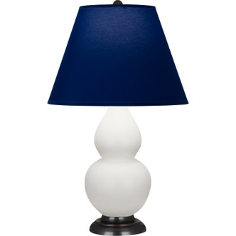Robert Abbey - MLY51N - One Light Accent Lamp - Small Double Gourd - Matte Lily Glazed Ceramic w/Deep Patina Bronze