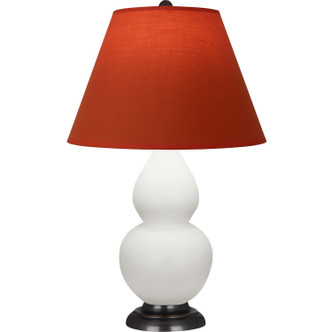 Robert Abbey - MLY51T - One Light Accent Lamp - Small Double Gourd - Matte Lily Glazed Ceramic w/Deep Patina Bronze