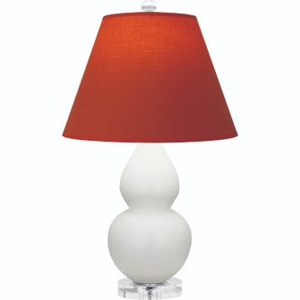 Robert Abbey - MLY53T - One Light Accent Lamp - Small Double Gourd - Matte Lily Glazed Ceramic w/Lucite