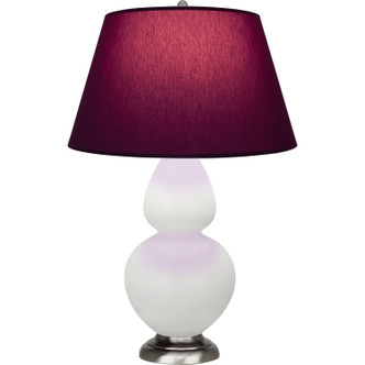 Robert Abbey - MLY59P - One Light Table Lamp - Double Gourd - Matte Lily Glazed Ceramic w/Antique Silver