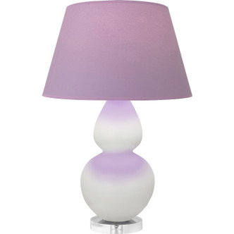 Robert Abbey - MLY62L - One Light Table Lamp - Double Gourd - Matte Lily Glazed Ceramic w/Lucite