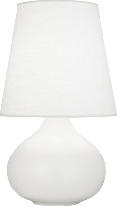 Robert Abbey - MLY93 - One Light Accent Lamp - Small June - Matte Lily Glazed Ceramic