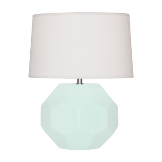 Robert Abbey - MN02 - One Light Accent Lamp - Small Franklin - Mint Glazed Ceramic