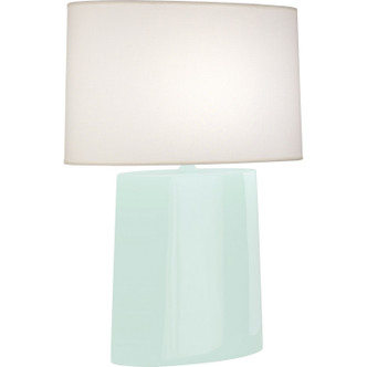 Robert Abbey - MN03 - One Light Table Lamp - Victor - Mint Glazed Ceramic